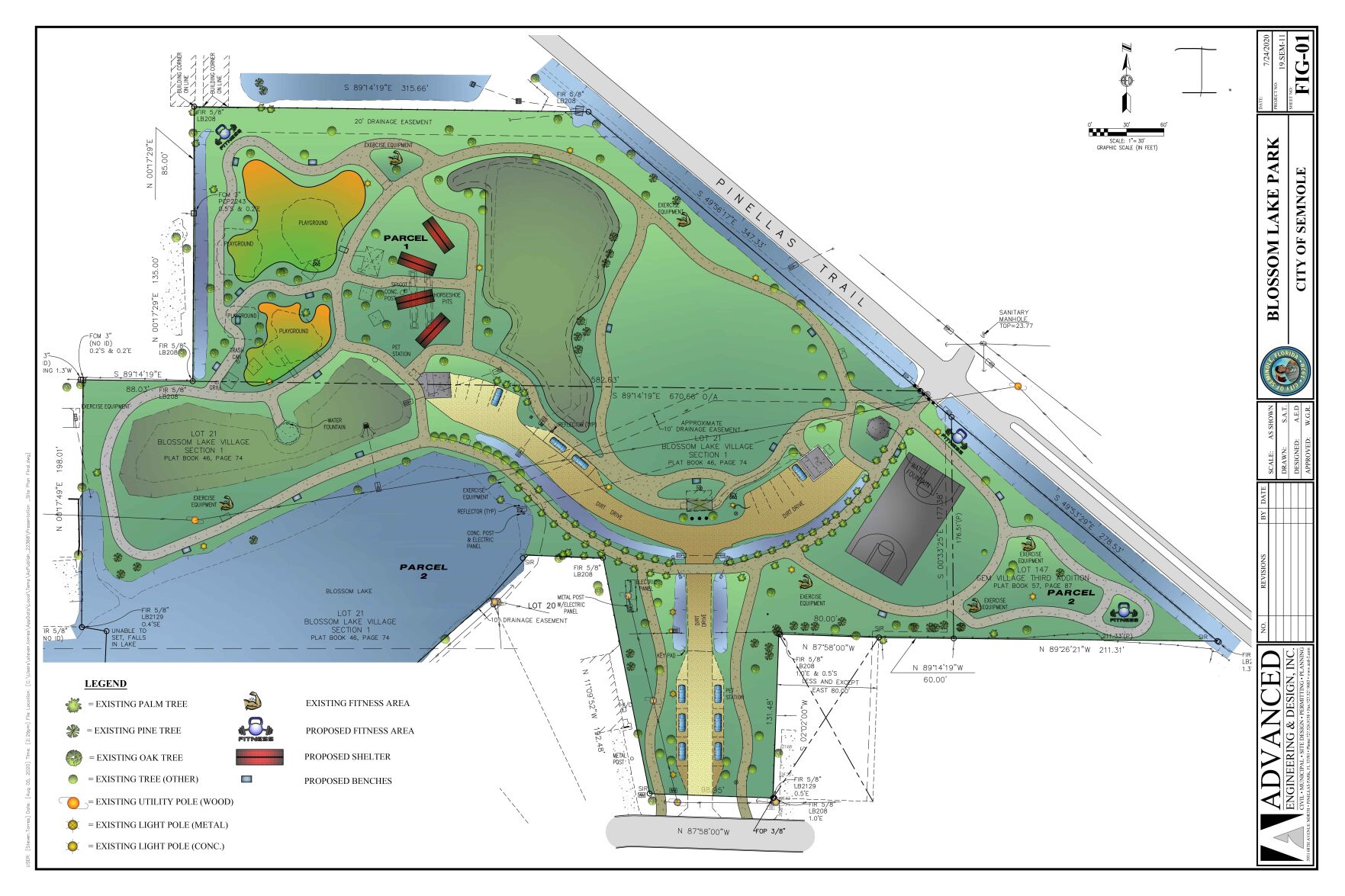 Seminole leaders sign off on plan for overhaul of Blossom Lake Park